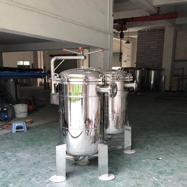 不銹鋼袋式過濾器法蘭φ600*810*6袋流量