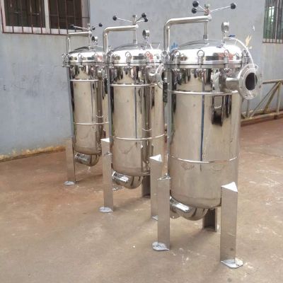 龍巖菜籽油除雜質(zhì)凈化用不銹鋼袋式過濾器?