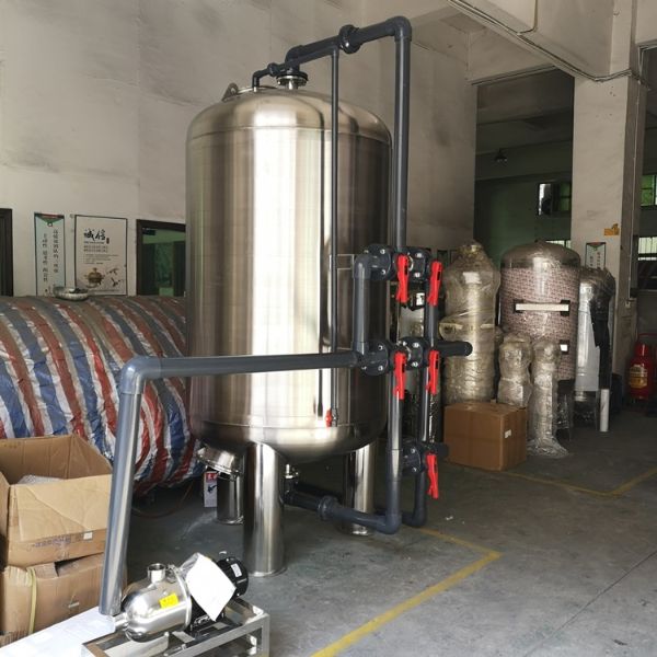 食品飲料電子廠純凈水預(yù)處理過(guò)濾設(shè)備不銹鋼機(jī)械過(guò)濾器